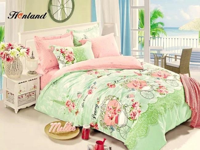 Постельное белье двухстороннее из твила TANGO TPIG-726 50х70 (2шт), 70х70 (2шт) евро