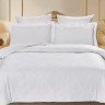 Постельное белье из хлопкового жаккарда со льном и тенселом АЛЬВИТЕК SOFT COTTON CLA-005 семейное