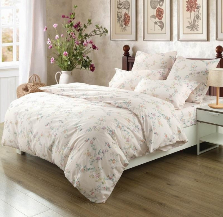 Постельное белье из поплина SAILID A-208-1 1,5-спальное