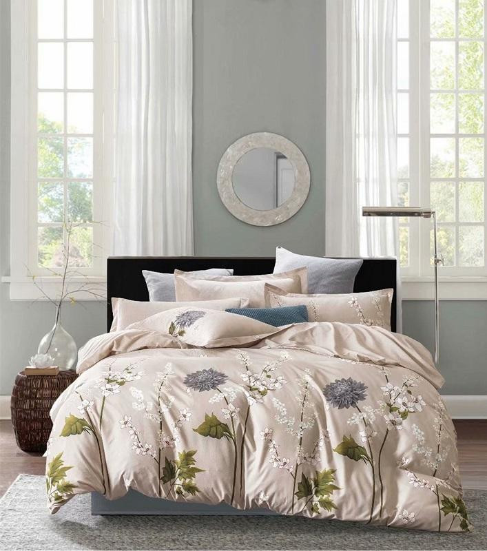 Постельное белье из микросатина TANGO DREAM FLY DF-357-50 50х70 (2шт) 2-спальное