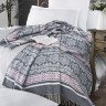 Плед хлопковый с акрилом KARNA DAMASK 200х220