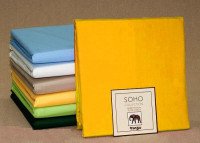 Простыня из сатина TANGO SOHO желтая 240х260