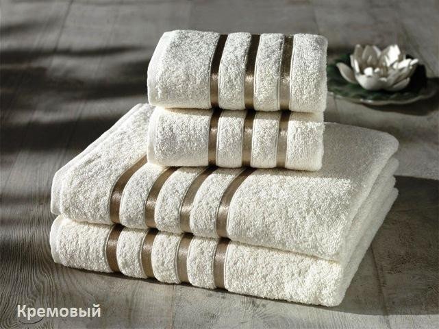 Комплект полотенец KARNA BALE кремовый