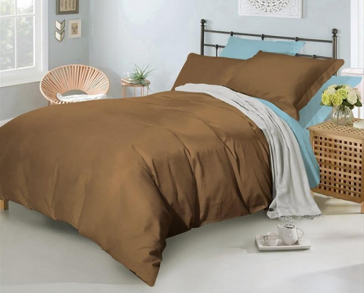 Постельное белье двухстороннее из сатина SAILID BL-41-1 1,5-спальное