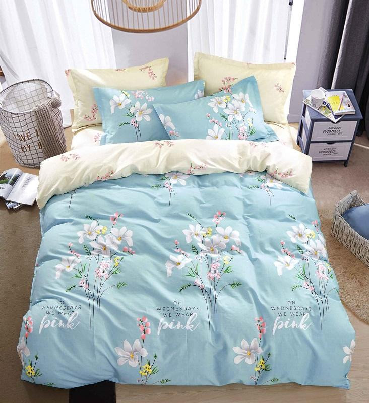 Постельное белье двухстороннее из твила TANGO TPIG-1296 50х70 (2шт), 70х70 (2шт) евро