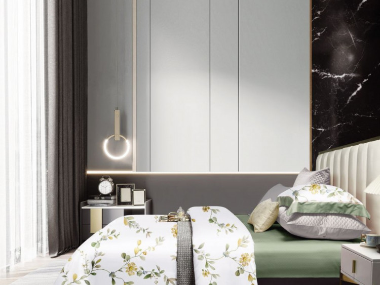 Постельное белье из сатина ASABELLA 1868-6 50х70 (2шт) и 70х70 (2шт) евро