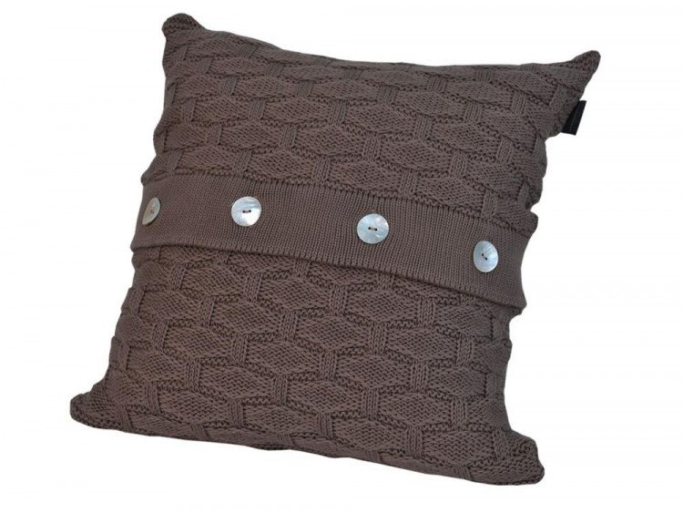 Подушка декоративная хлопковая CASUAL AVENUE PONTE VECCHIO chestnut 40х40