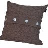 Подушка декоративная хлопковая CASUAL AVENUE PONTE VECCHIO chestnut 40х40