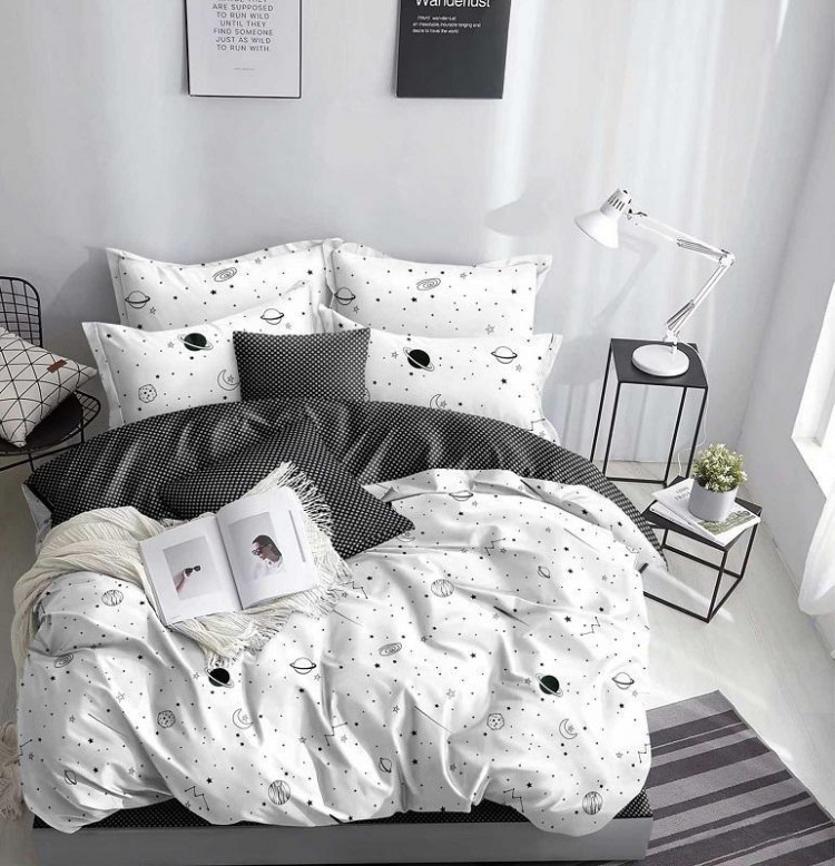 Постельное белье из микросатина TANGO DF02-210-50 DREAM FLY 50х70 (2шт) 2-спальное