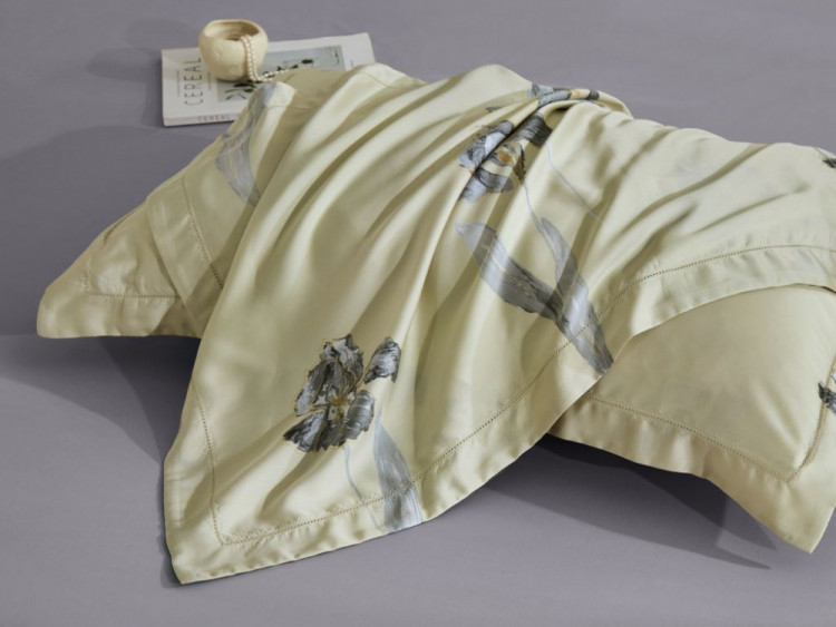 Простыня из тенсела с наволочками 50х70 (2шт) ASABELLA 2137-3P 240х260