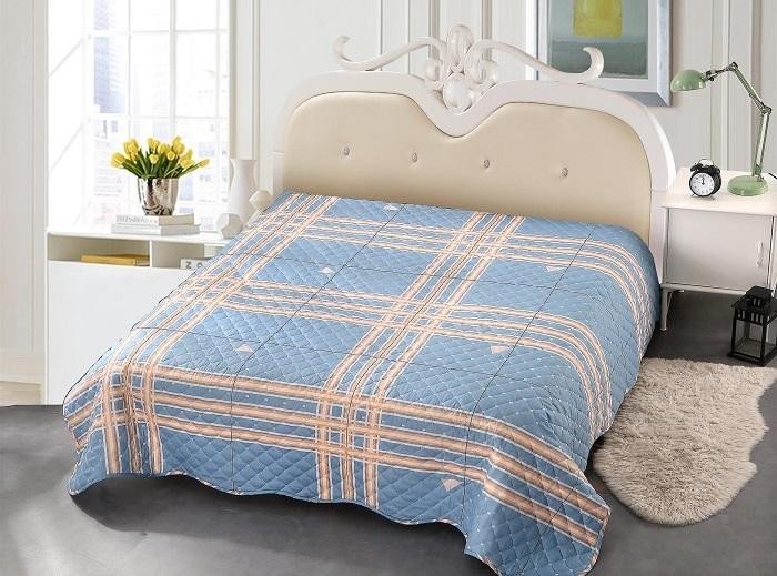 Покрывало тонкое стеганое хлопковое SL 13017 225х240