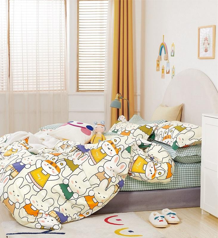 Постельное белье двухстороннее из твила TANGO TPIG-1631 50х70 (1шт), 70х70 (1шт) 1,5-спальное