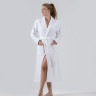 Халат женский хлопковый махровый KARNA NORA белый L