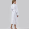 Халат женский хлопковый махровый KARNA NORA белый L