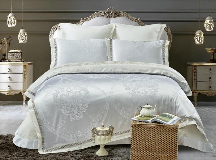 Постельное белье жаккардовое CRISTELLE TJ-72 50х70 (2шт), 70х70 (2шт) евро