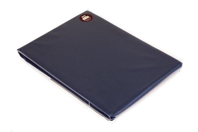 Простыня на резинке из перкали BOVI 05049 БАЗОВАЯ синяя 160х200