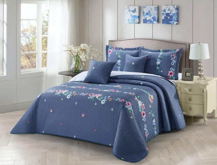 Покрывало с наволочками тонкое из полисатина TANGO LAFAYETTE MF-36 240х260