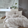 Постельное белье из ранфорса KARVEN N023/1 NATUR GREY V-2 50х70 (2шт) евро
