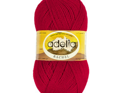 Пряжа ADELIA RACHEL №08 бордовая 90% шерсть, 10% полиэстер, 5 шт х 100 гр, 400 м +/- 15 м