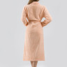 Халат женский хлопковый махровый KARNA NORA абрикосовый XXL