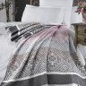 Плед хлопковый с акрилом KARNA OTANTIK 150х200