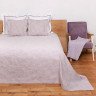 Покрывало хлопковое LUXBERRY 06223 SPRING TIME лавандовое 200х220