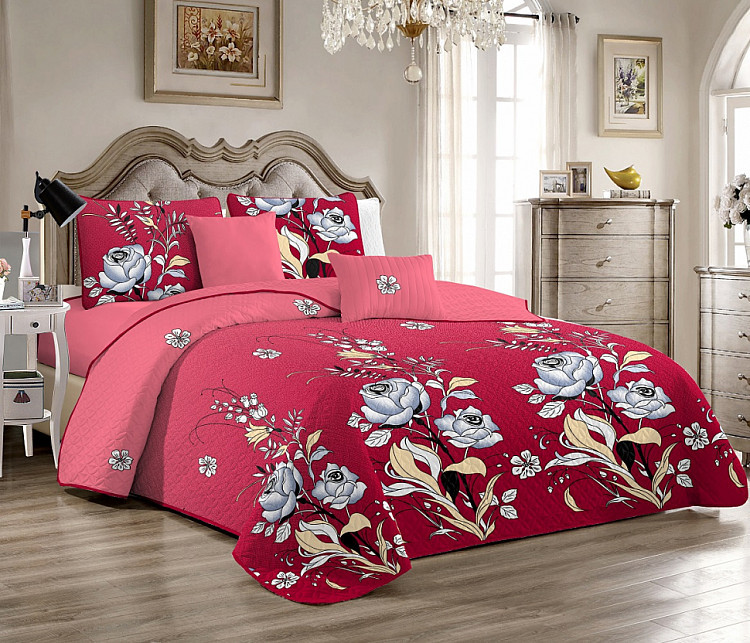 Покрывало с наволочками из полиэстера TANGO PATCHWORK PW444-95 230х250