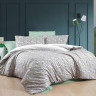 Постельное белье из ранфорса SAREV BAZAAR N137 BLOSSOM V1-GRI 50х70 (2шт) евро