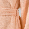 Халат женский хлопковый махровый KARNA NORA абрикосовый XL