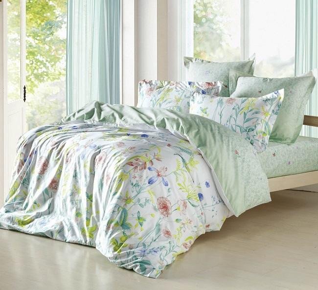 Постельное белье из сатина печатного САЙЛИД B-161 семейное