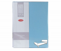 Простыня из поплина HOBBY HOME GOLD бирюзовая 220х240