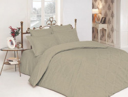 Постельное белье из хлопкового жаккарда KARVEN N301 OTTOMAN STONE 50х70 (2шт), 70х70 (2шт) евро