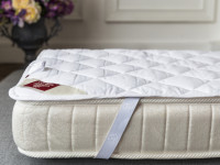 Наматрасник стеганый GERMAN GRASS MATTRESS СOTTONWASH GRASS белый 90х200