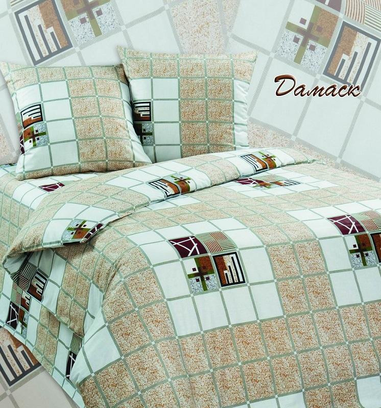 Постельное белье из поплина двухстороннее АЛЬВИТЕК ПА-ДАМАСК евро