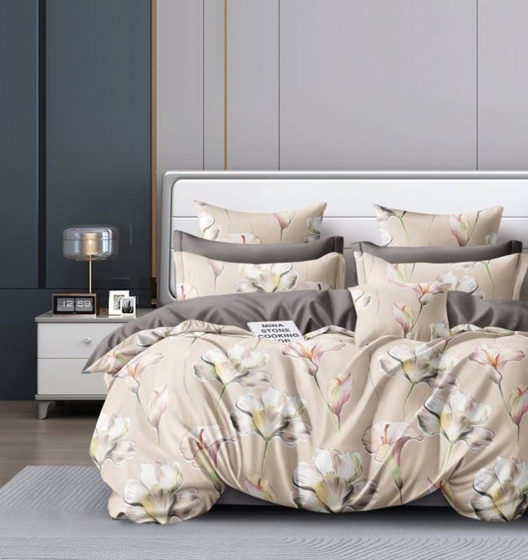 Постельное белье двухстороннее из твил-сатина SAILID BP-148-2 2-спальное