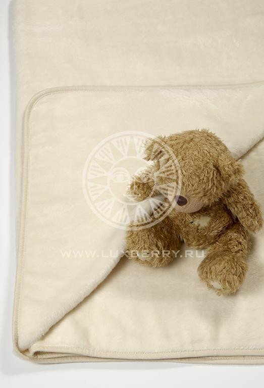 Плед детский LUXBERRY ОРГАНИК экрю 100х140