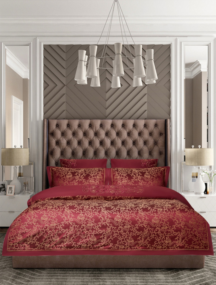 Постельное белье из жаккарда DIVA AFRODITA EXCLUSIVE ANTIGUA JA-001 50х70 (2шт), 70х70 (2шт) евро