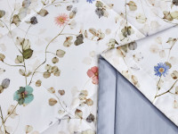 Постельное белье с летним одеялом из египетского хлопка Premium ASABELLA Весенняя симфония 50х70 (2шт) евро