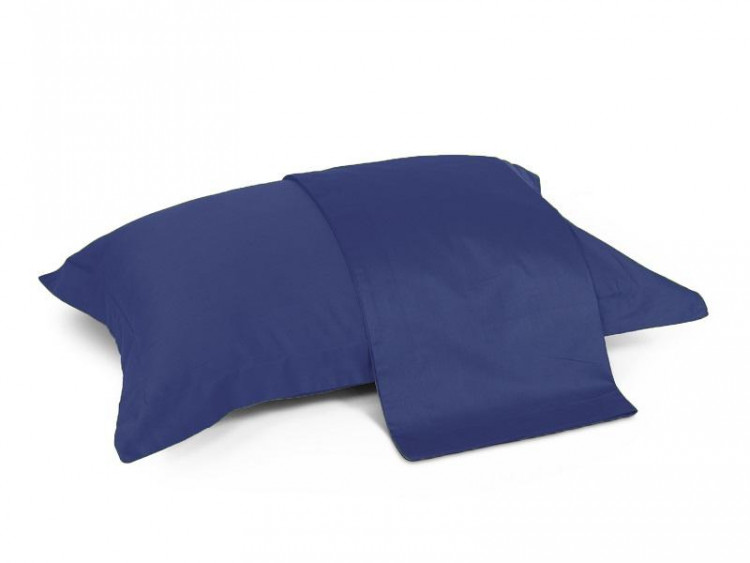 Набор наволочек сатиновых TANGO LIFESTYLE синий сапфир 50х70 (2шт)