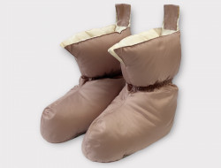 Сапожки-носочки пуховые GERMAN GRASS Comfort Socks Travel Grass Latte