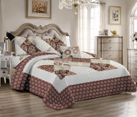 Покрывало с наволочками из полиэстера TANGO PATCHWORK PW444-92 230х250