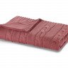 Плед вязанный хлопковый CASUAL AVENUE MESSINA marsala 130х170