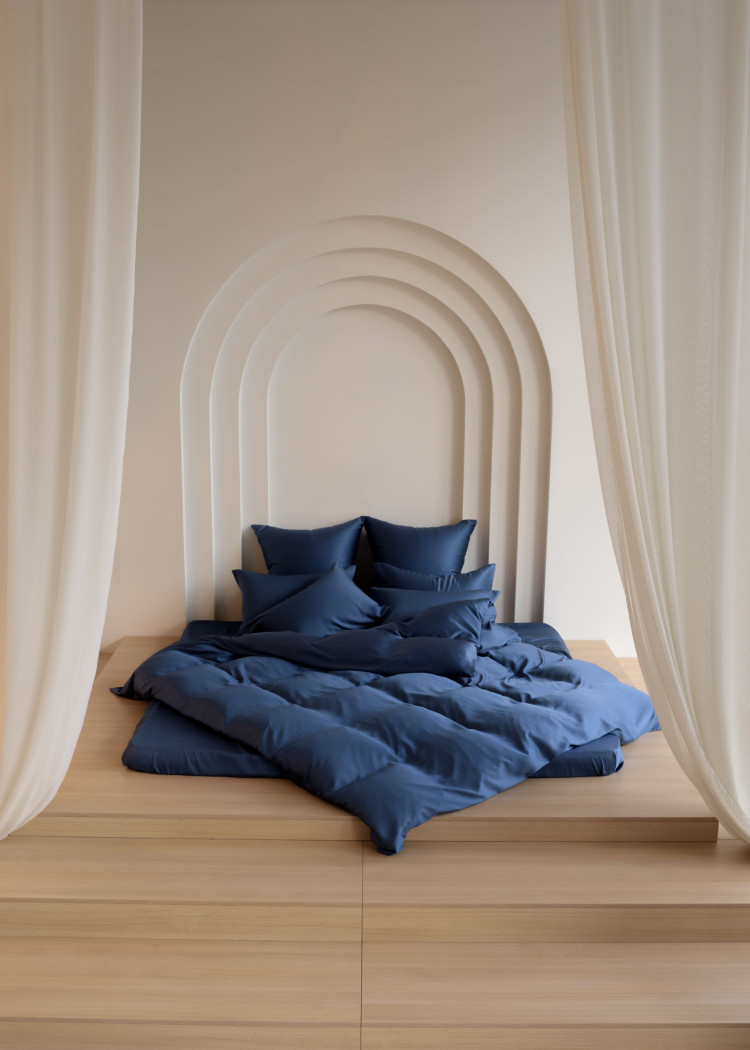 Постельное белье GERMAN GRASS BLUE BRILLIANT GRASS 70х70 (2шт) семейное