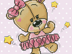 Кристальная (алмазная) мозаика ФРЕЯ ALV-95 Па- де- де