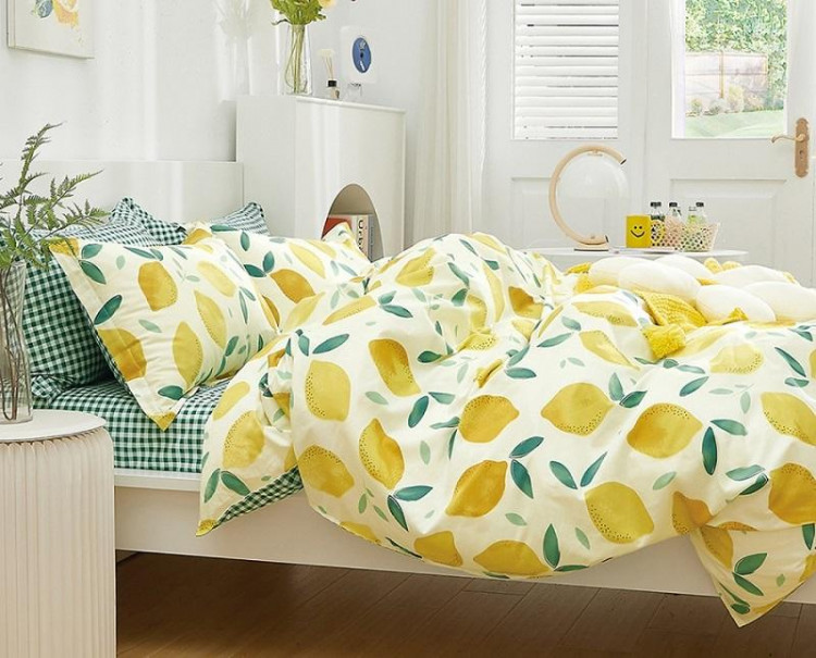 Постельное белье двухстороннее из твил-сатина SAILID BP-73-2 2-спальное