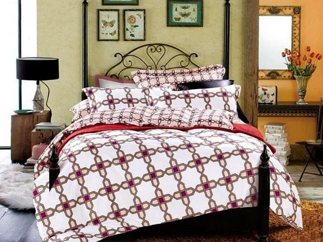 Постельное белье двухстороннее из твила TANGO TPIG-1003-70 70х70 (2шт) 2-спальное