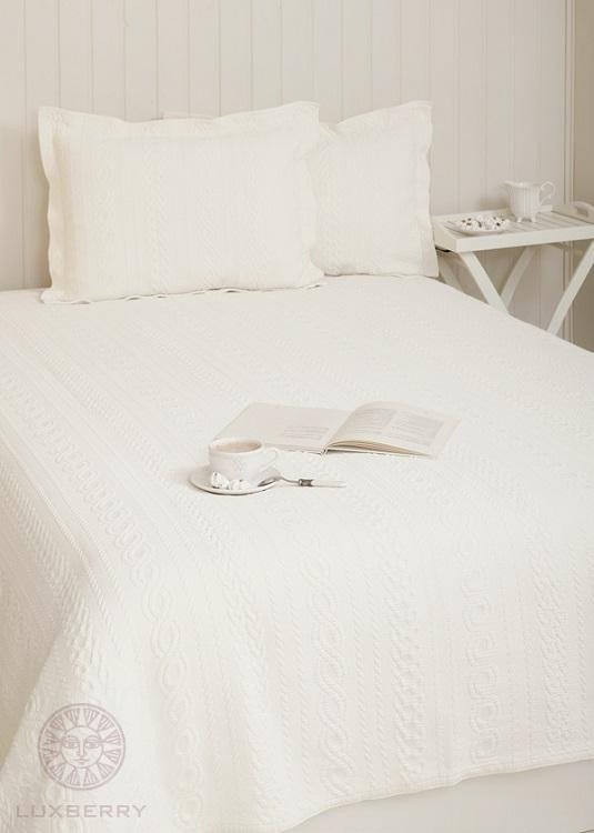 Покрывало LUXBERRY ЗЕФИР экрю 210х230