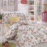 Постельное белье ALTINBASAK RANFORCE BUTTERFLE абрикосовое 50х70 1,5-спальное