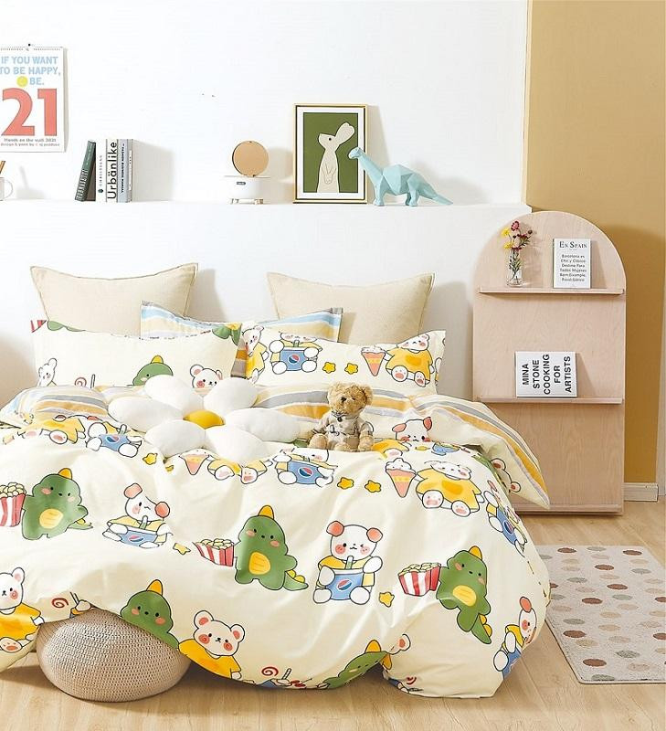 Постельное белье двухстороннее из твила TANGO TPIG-1573 50х70 (1шт), 70х70 (1шт) 1,5-спальное