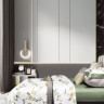 Постельное белье с летним одеялом из сатина ASABELLA 1868-OMP 50х70 (2шт) евро